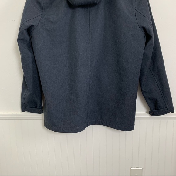 Levi’s Fleece Lined Hooded Trucker Jacket Mens XXL Navy Blue - Picture 6 of 16